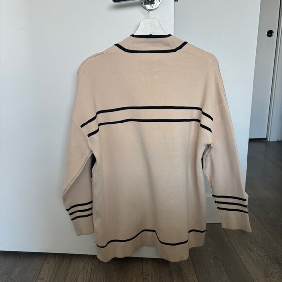 Sandro Santana Logo-embroidered Oversized-fit Knitted Cardigan - Picture 8 of 14